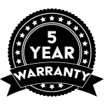 5 year warranty resized 7 percent